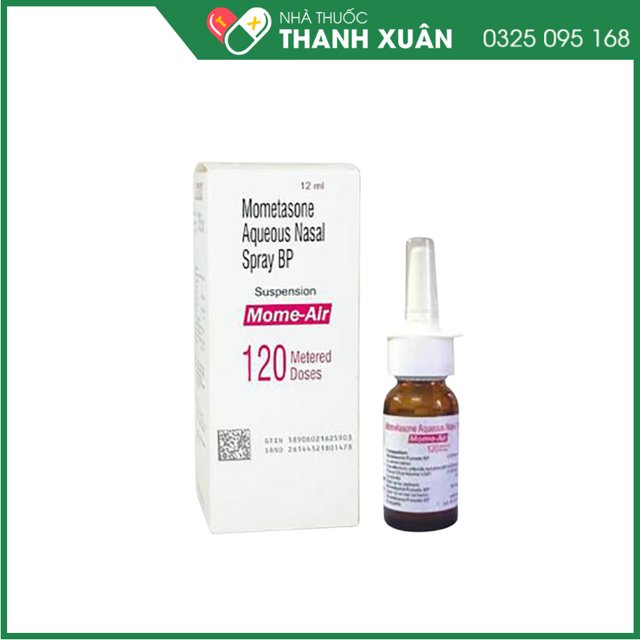 Thuốc xịt mũi Mome-Air 120 điều trị viêm mũi dị ứng